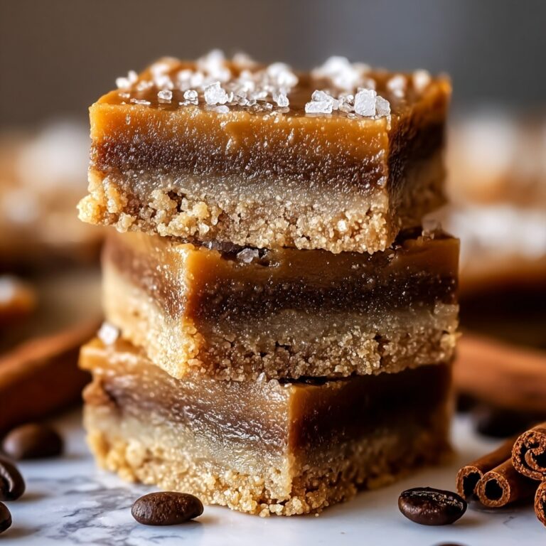 Gooey Caramel Coffee Bars Recipe