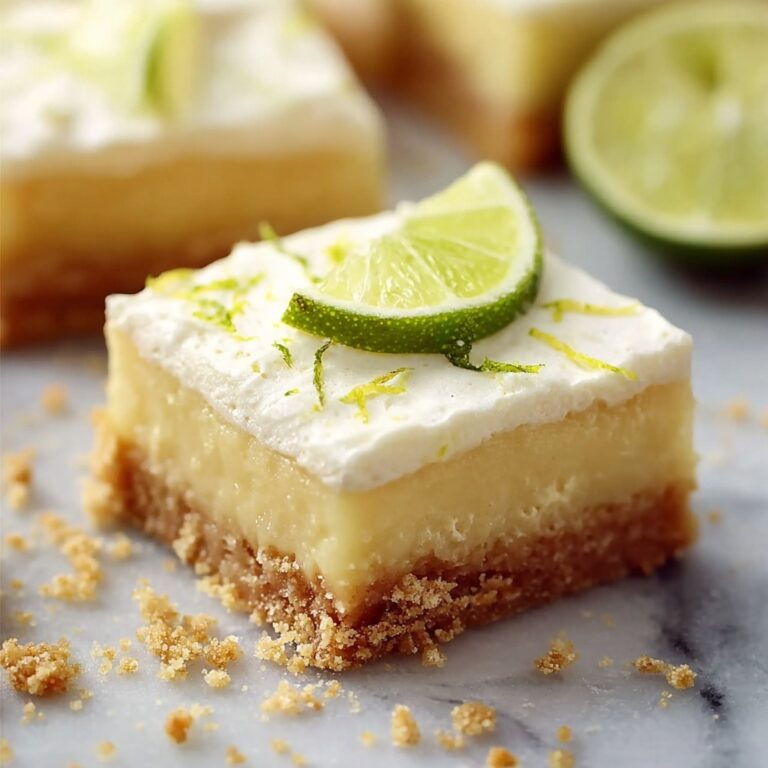 Easy Key Lime Pie Bars Recipe