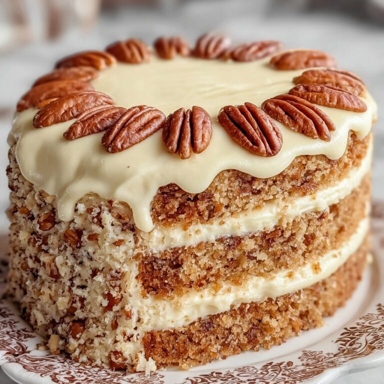 Pecan Praline Buttermilk Pound Cake Recipe