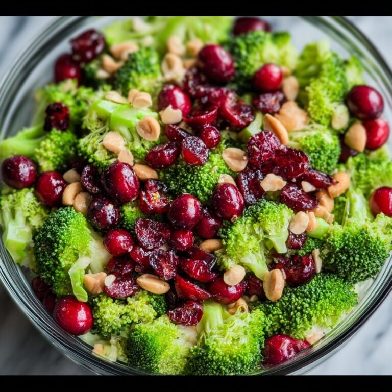 Cranberry Broccoli Salad: A Refreshing Twist on a Classic Recipe
