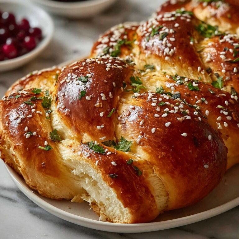 Garlic Herb Stuffed Sourdough Bread Recipe