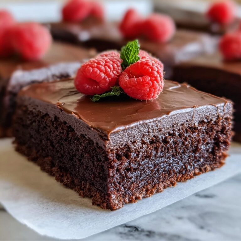 Chocolate Frosted Brownies Recipe