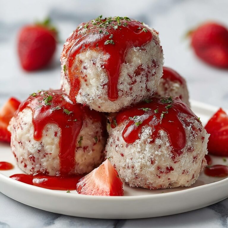 Strawberry Cheesecake Protein Balls Recipe