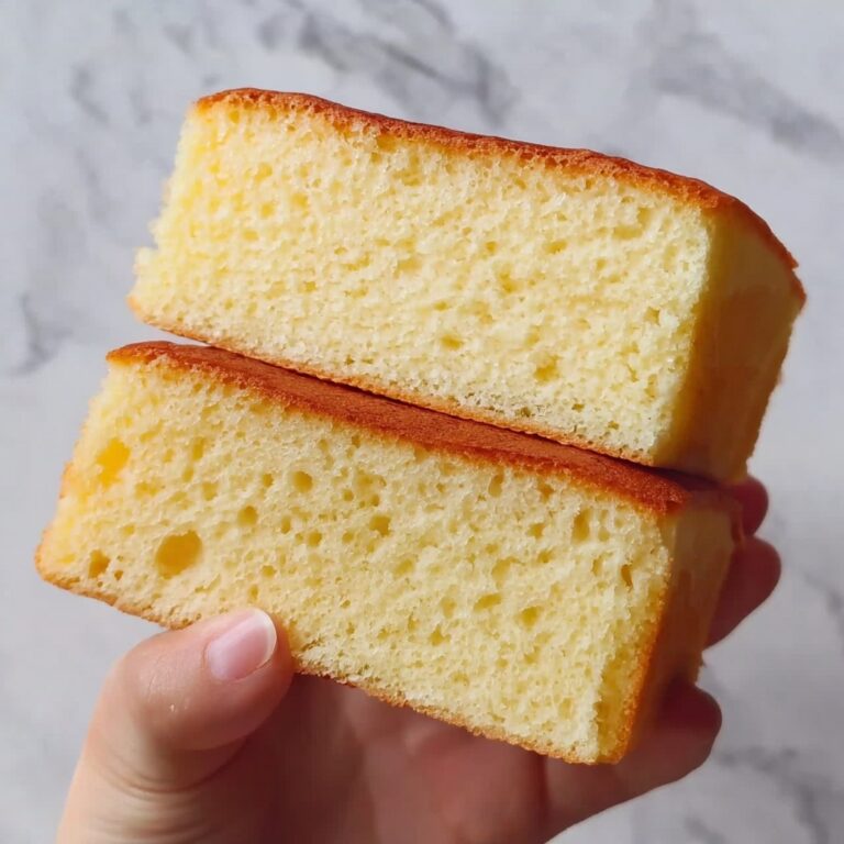 Fluffy Vanilla Sponge Cake Recipe