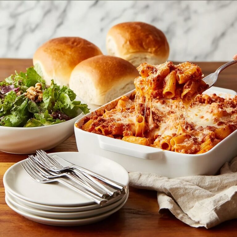 Cheesy Baked Ziti Recipe