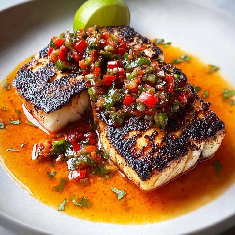 Red Snapper with Creamy Creole Sauce Recipe