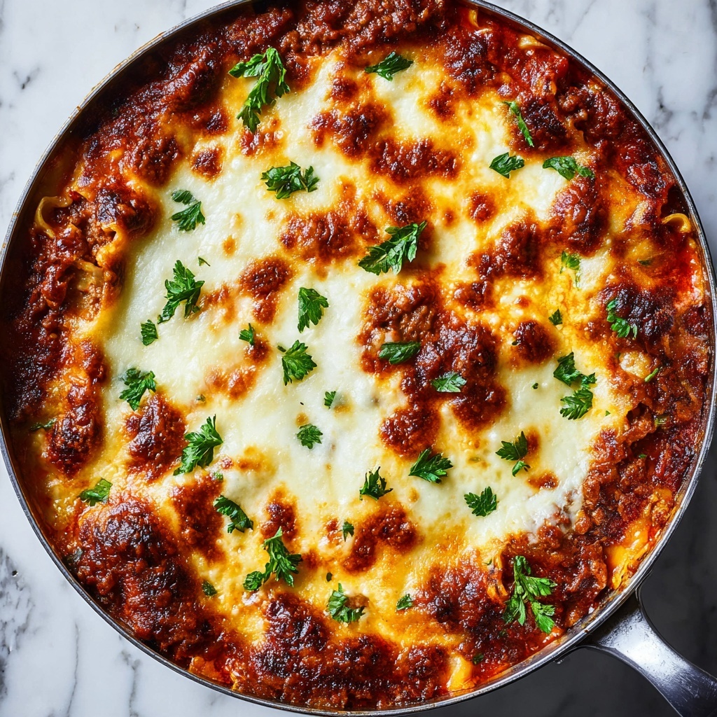 Cheesy Beef Lasagna Recipe - Recipe Image