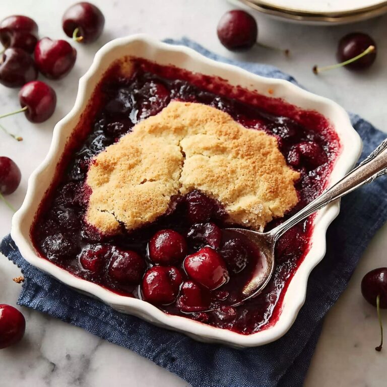 Sweet Cherry Cobbler Recipe