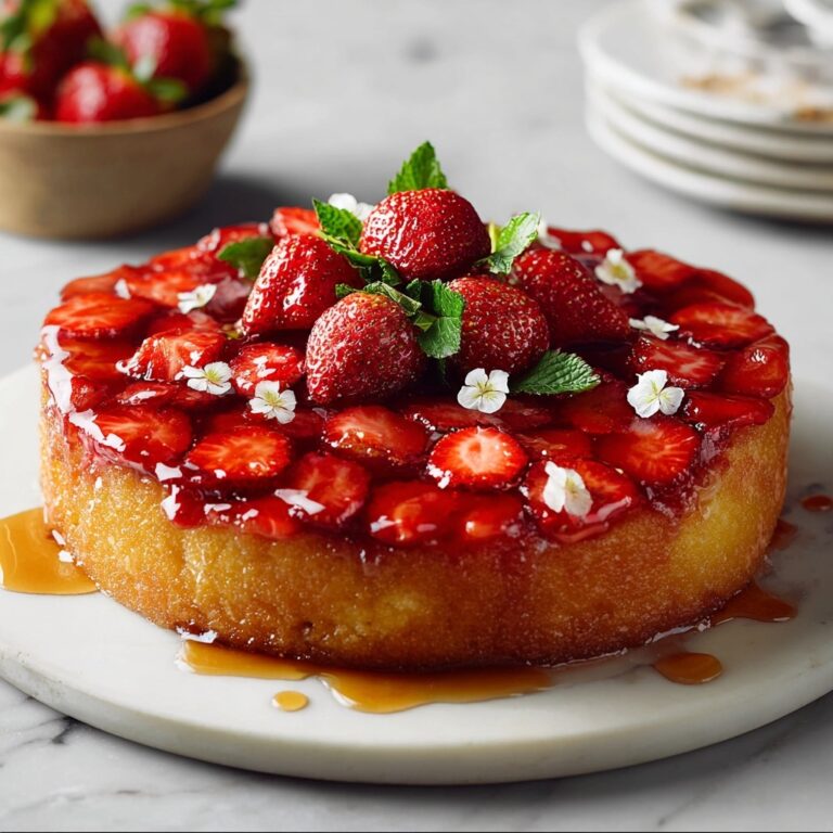 Strawberry Upside Down Cake Recipe