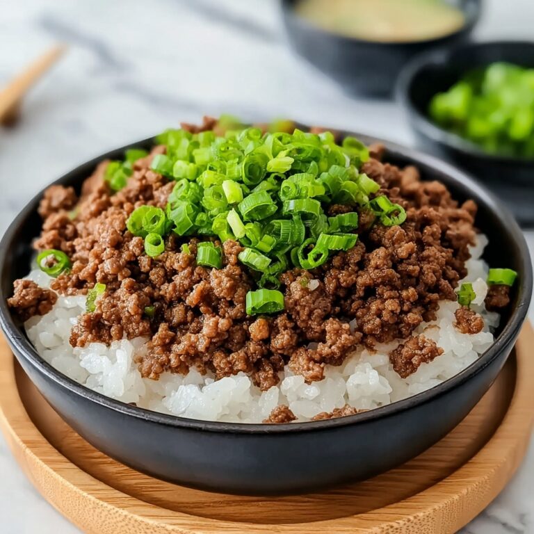 Korean Ground Beef Bowl Recipe