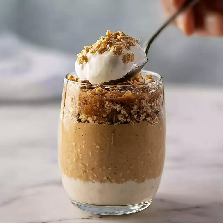 Brown Sugar Shaken Espresso Overnight Oats Recipe