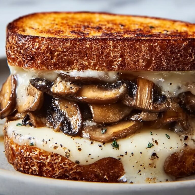 Swiss Mushroom Melt Delight Recipe