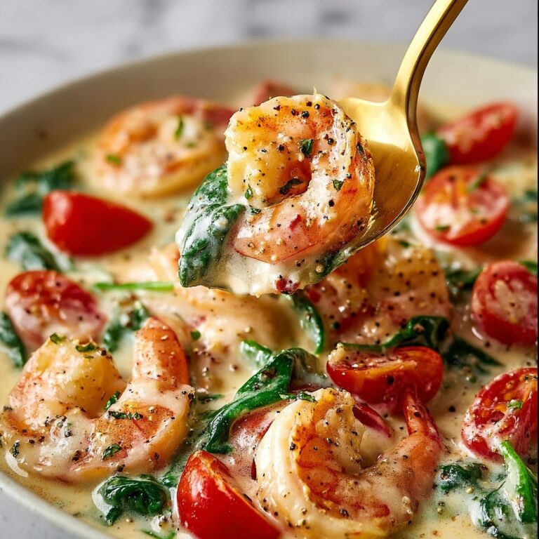 Tuscan Shrimp in Creamy Sun-Dried Tomato Sauce Recipe