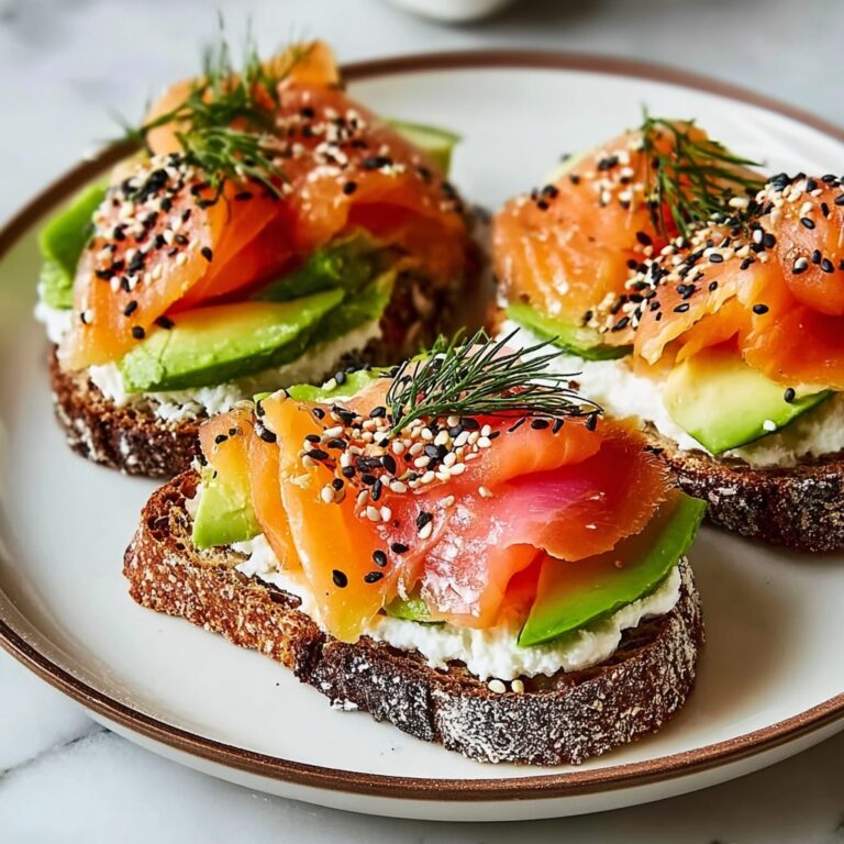 Smoked Salmon & Avocado Toast Recipe