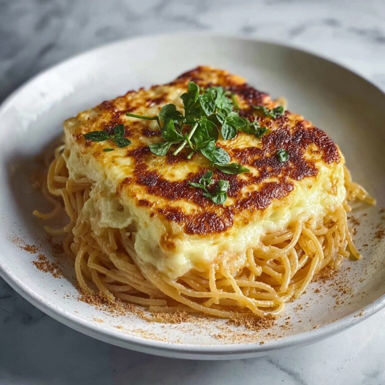 Cream Cheese Spaghetti Casserole Recipe