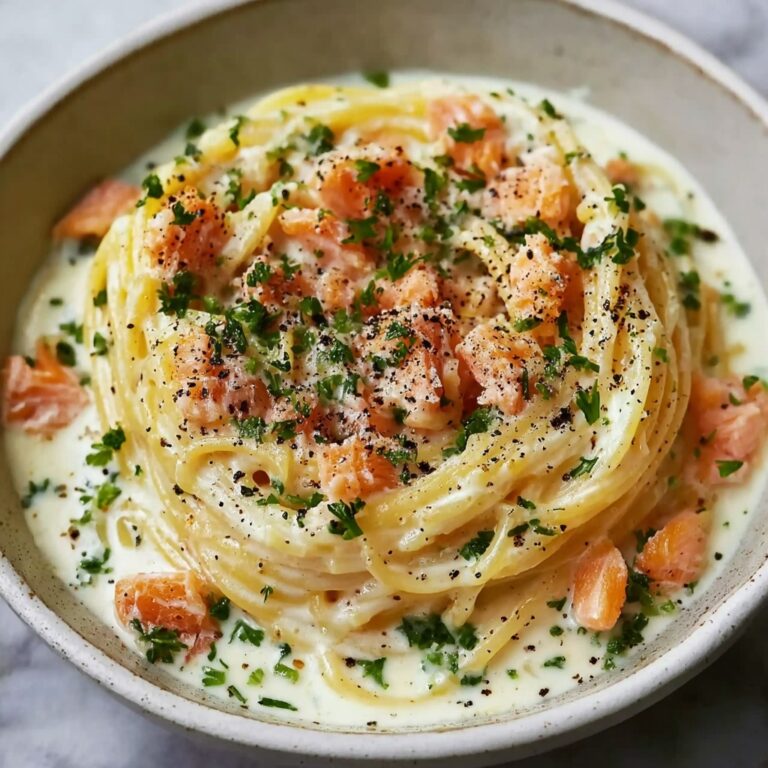 Smoked Salmon Carbonara Recipe