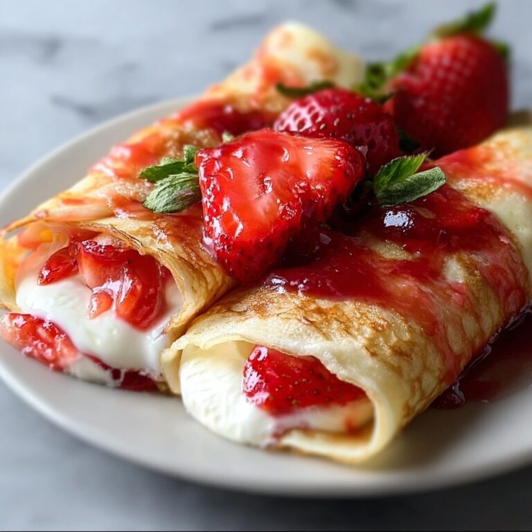 Strawberry Cheesecake Chimichangas Recipe