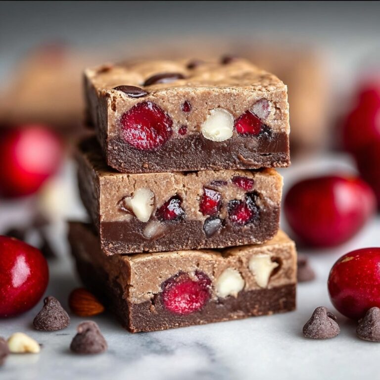 Cherry Chocolate Chip Blondies Recipe