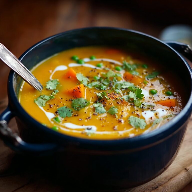 Spicy Carrot and Red Lentil Soup Recipe