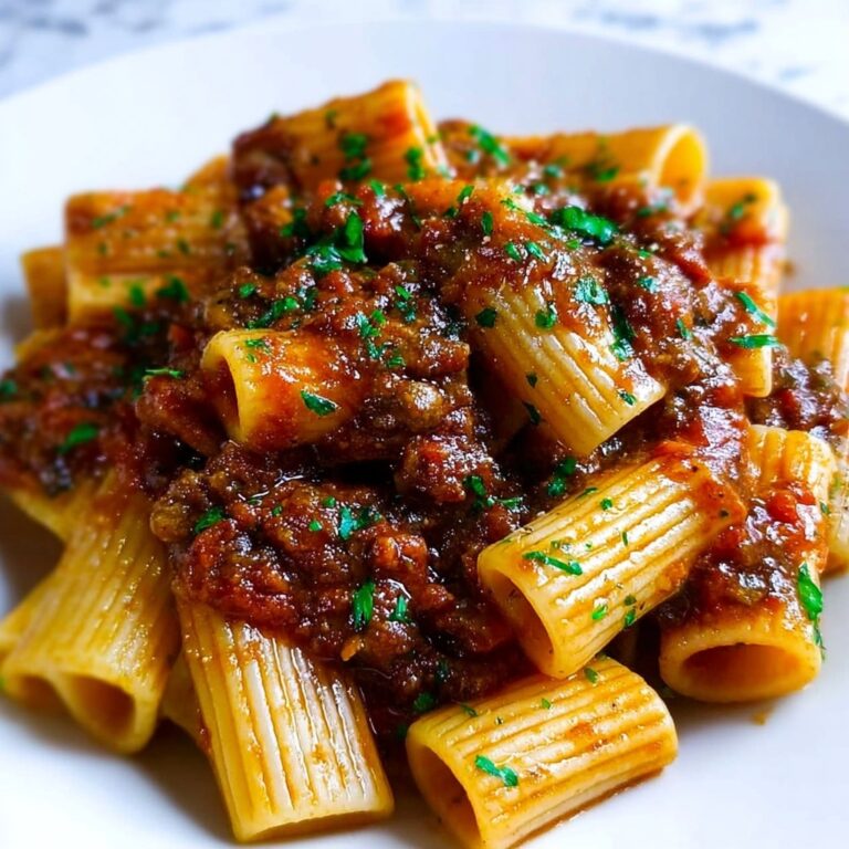 Braised Short Rib Ragu Pasta Recipe