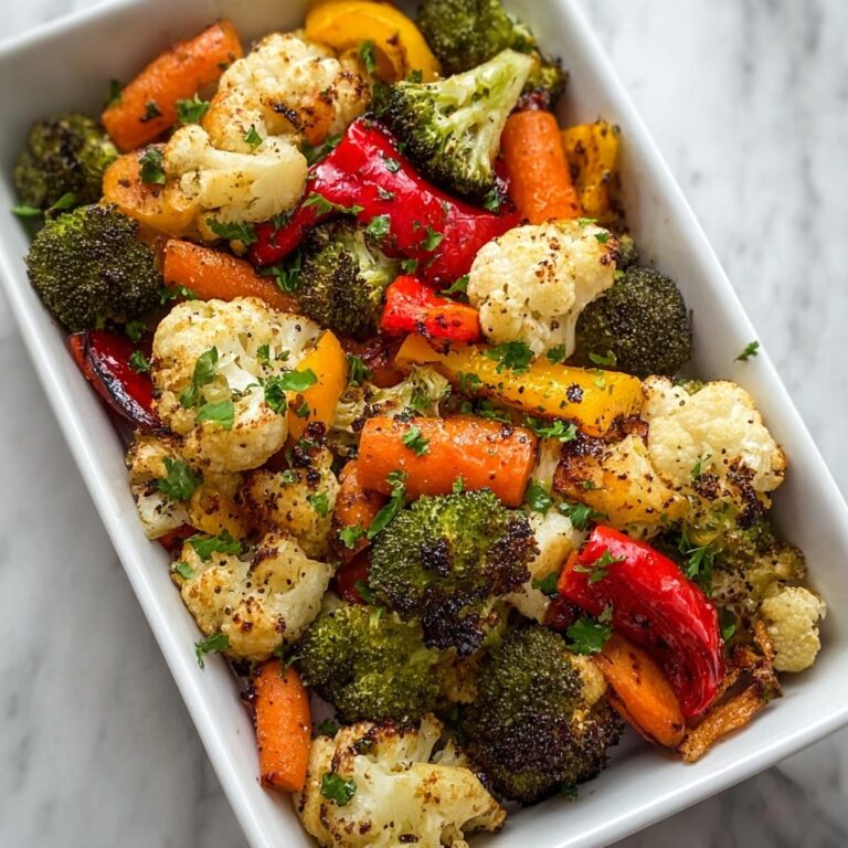 Garlic Roasted Vegetables Recipe