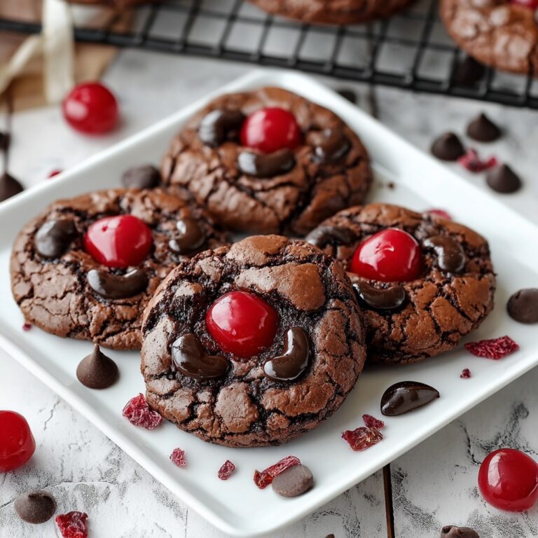 Chocolate and Cherry Lovers Cookies Recipe