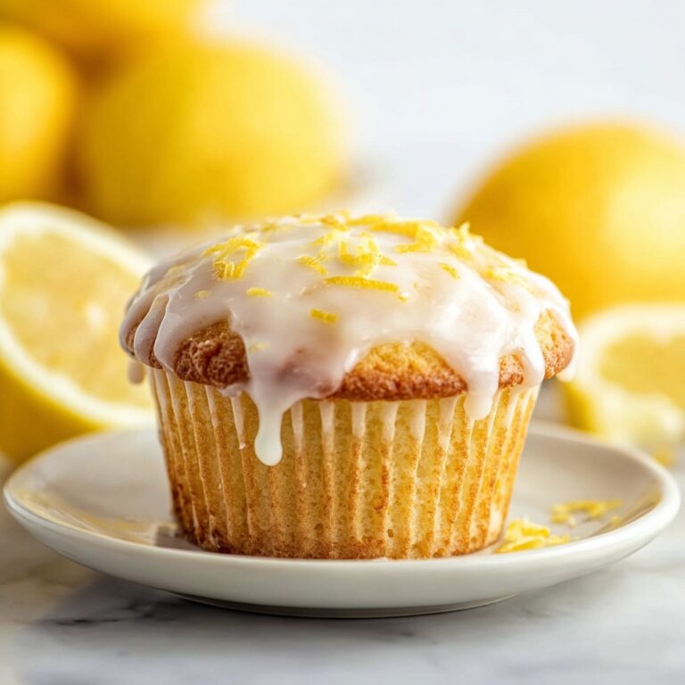 Lemon Muffins with Optional Lemon Glaze Recipe