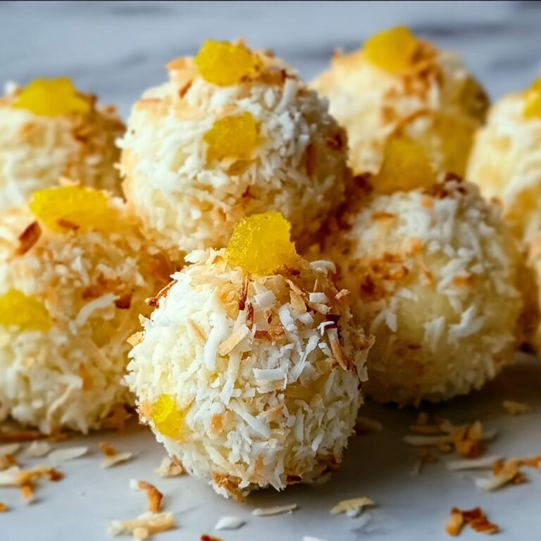 Pineapple Coconut No-Bake Balls Recipe