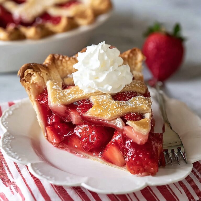 Strawberry Rhubarb Pie Recipe