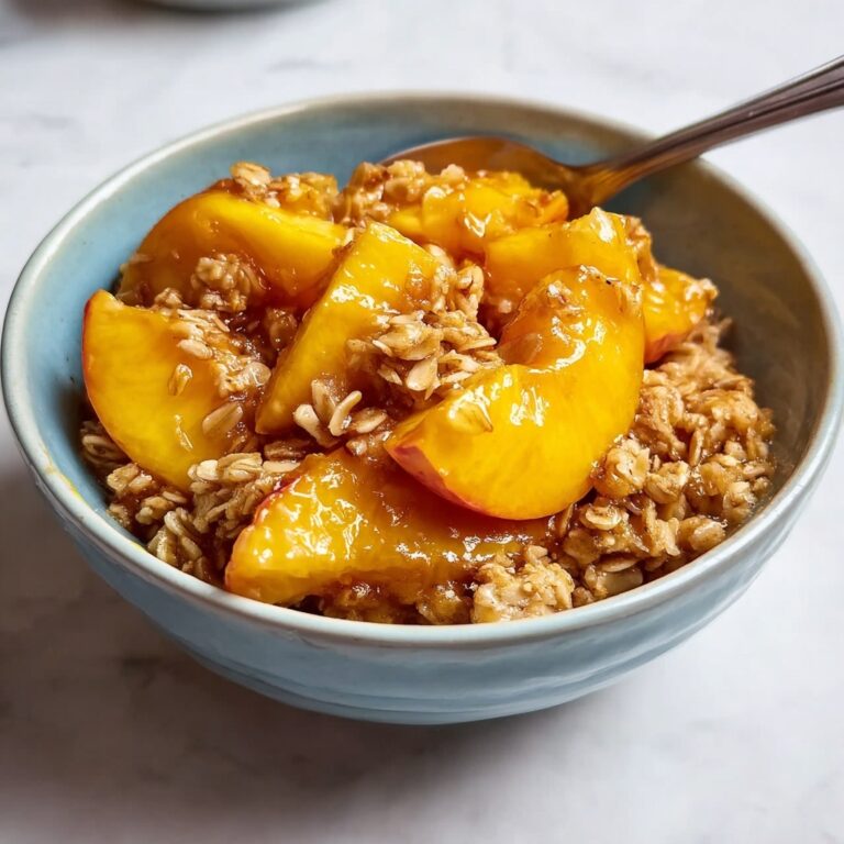 Peach Crisp Recipe