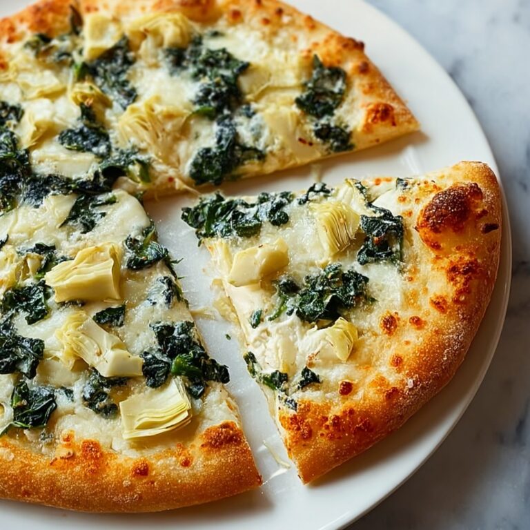 Spinach Artichoke Pizza Recipe