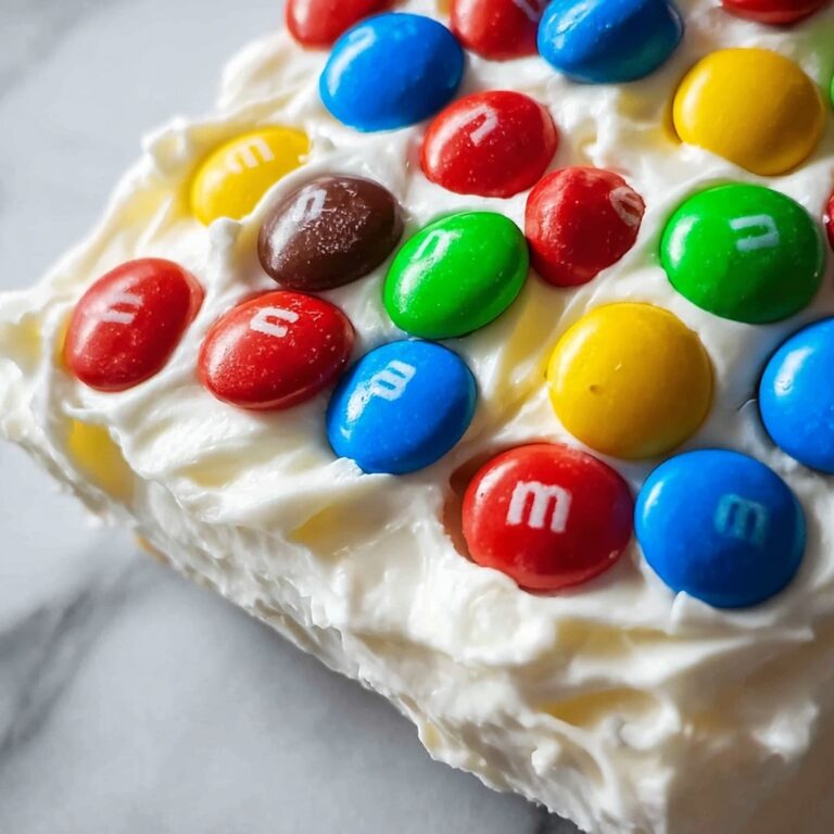M&Ms Cool Whip and Pudding Frosting Recipe