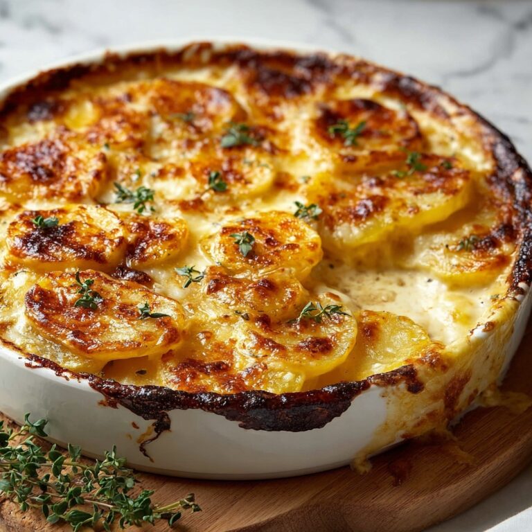 Creamy & Cheesy Au Gratin Potatoes Recipe