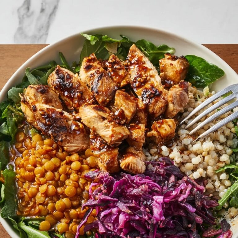 Copycat Sweetgreen Hot Honey Chicken Plate Recipe