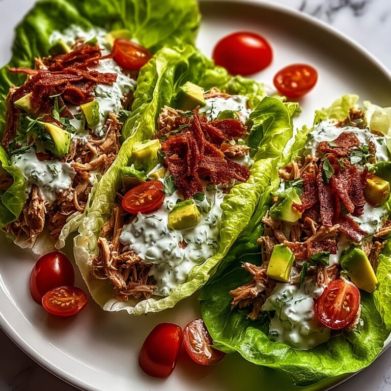 High-Protein Tuna Salad Lettuce Cups Recipe