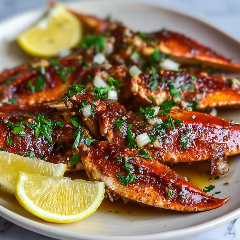 Keto Garlic Butter Crab Legs Recipe
