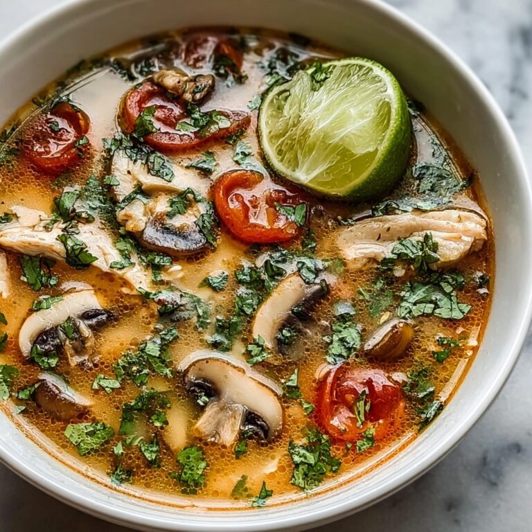 Tom Yum Chicken Soup Recipe