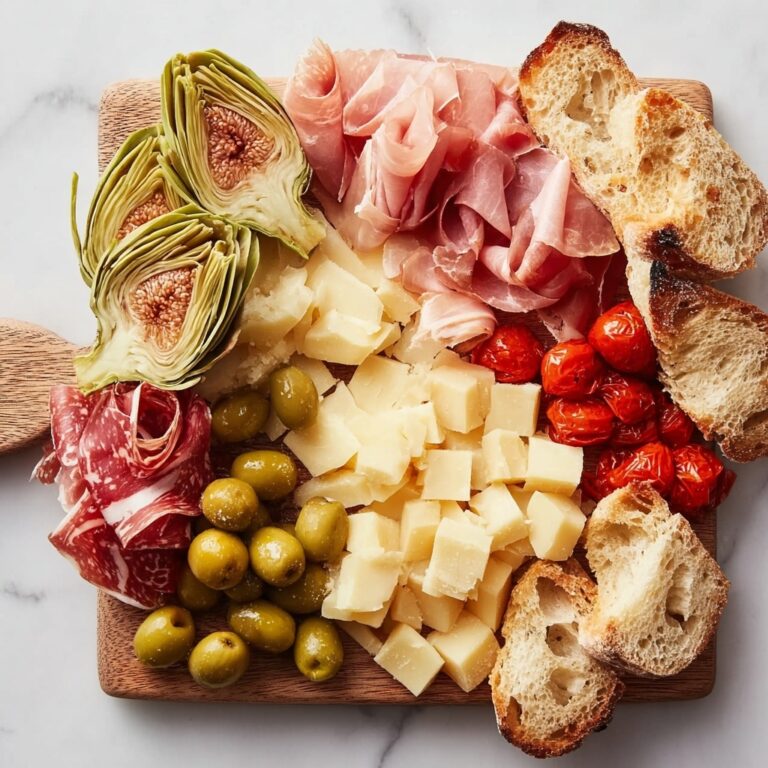 Rustic Italian Farmhouse Cheese and Charcuterie Board Recipe