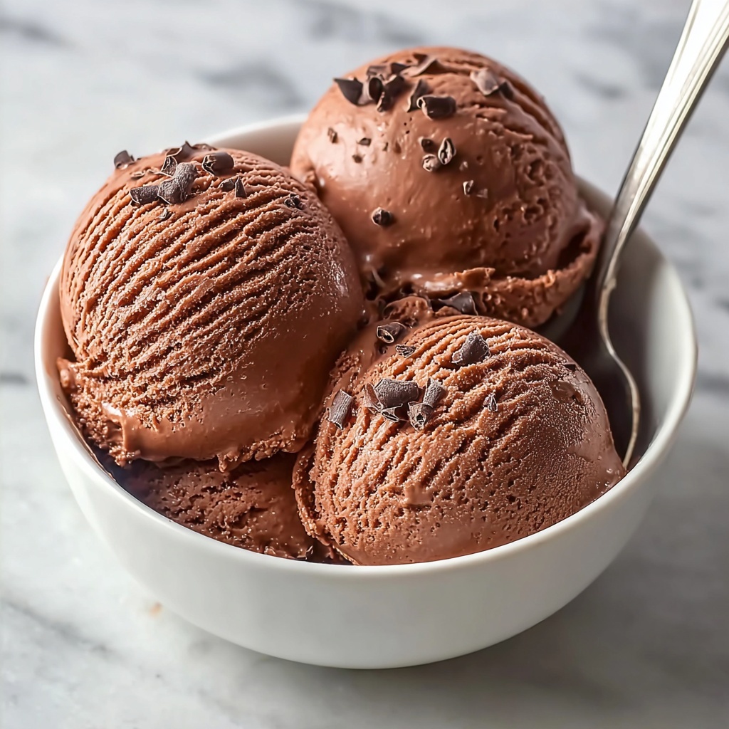 Chocolate Greek Frozen Yogurt Recipe - Recipe Image