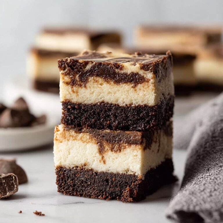 Brownie Bottom Cookie Dough Cheesecake Bars Recipe