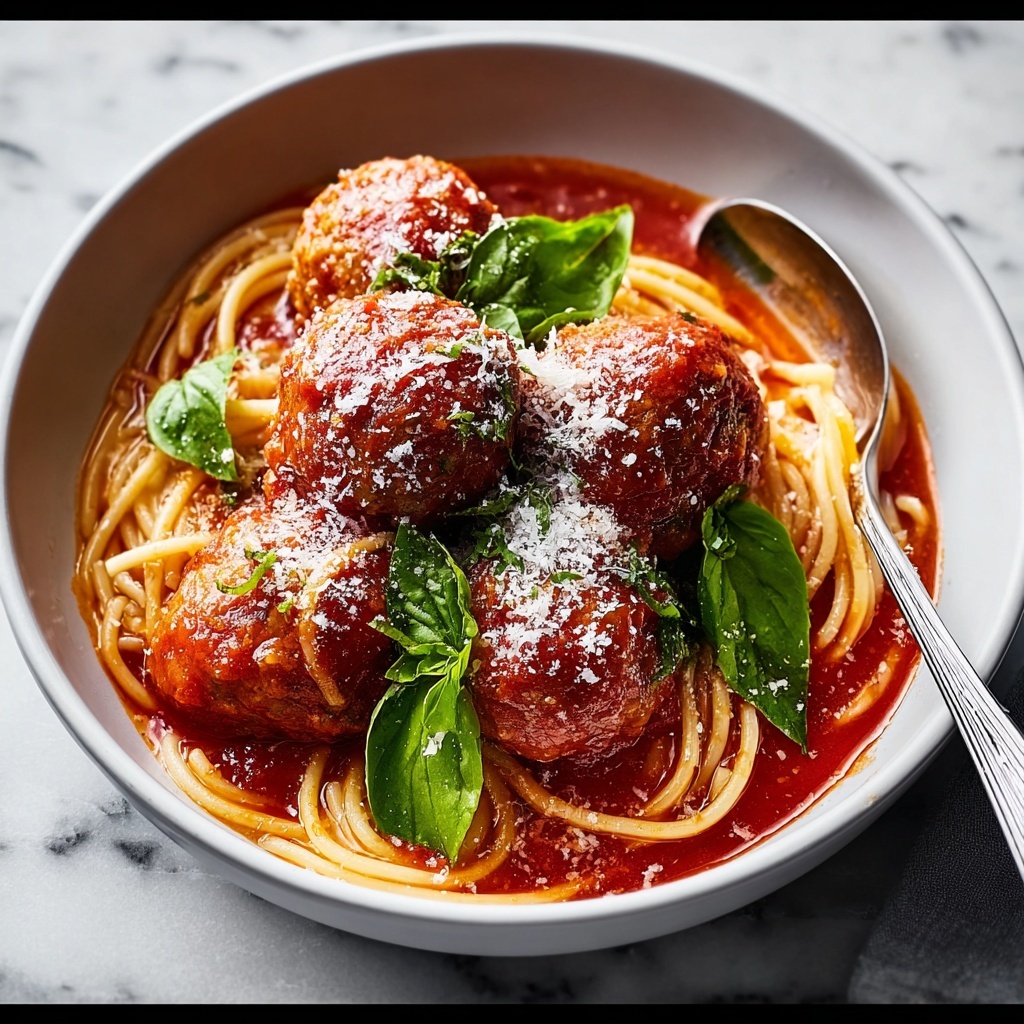 Italian-Style Meatballs in Tomato Sauce Recipe - Recipe Image