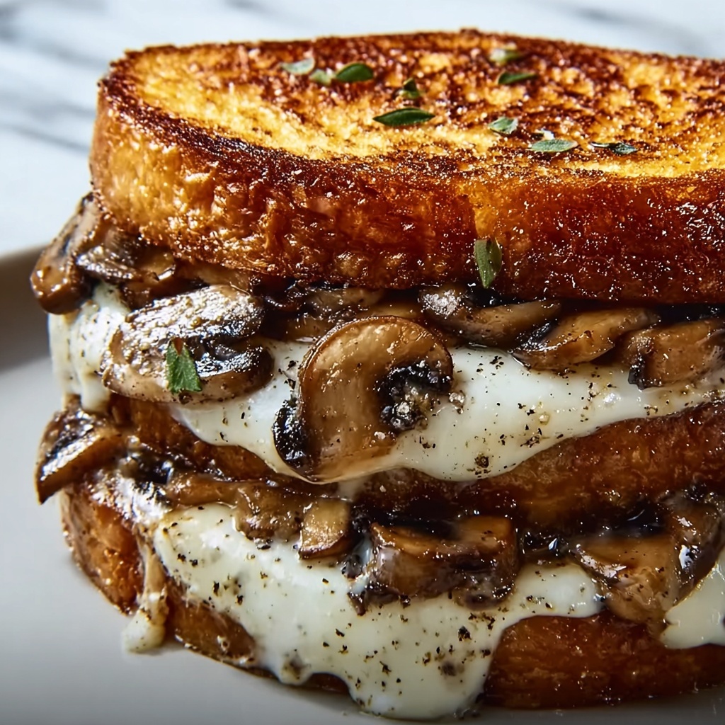 Swiss Mushroom Melt Delight Recipe - Recipe Image