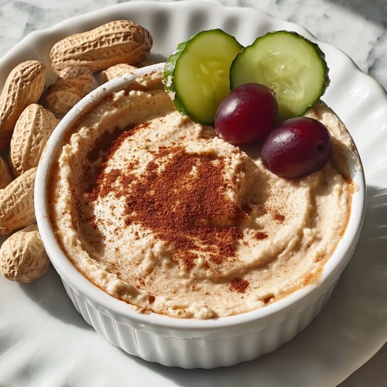 Spiced Peanut Butter Yogurt Dip Recipe