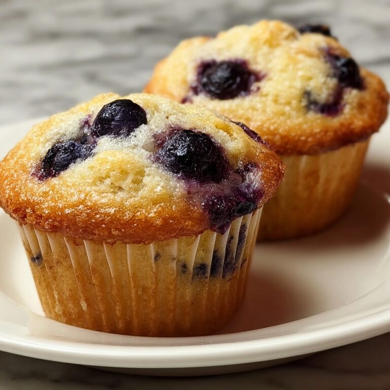 Keto Low-Carb Almond Flour Yogurt Blueberry Muffins Recipe