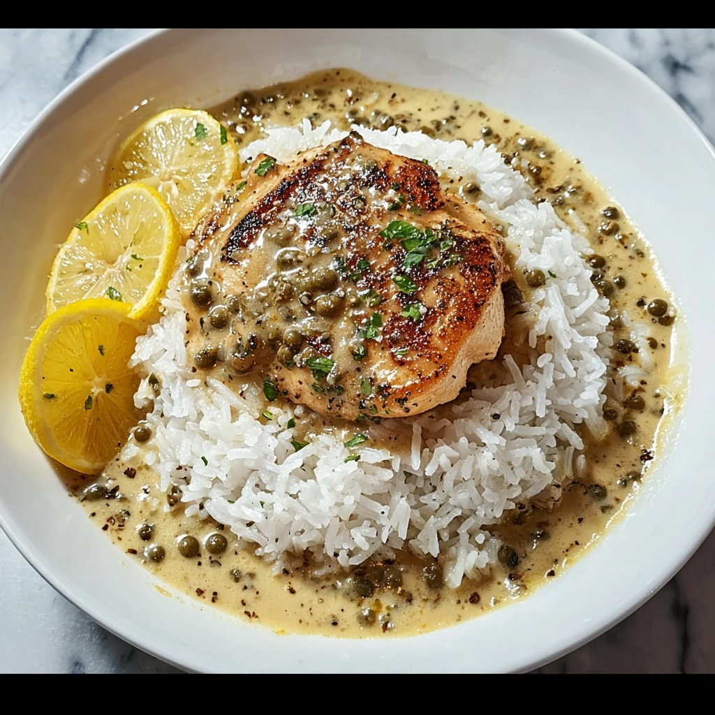 5-Star Slow Cooker Lemon Herb Chicken and Rice: One Pot, Full of Flavor Recipe - Recipe Image