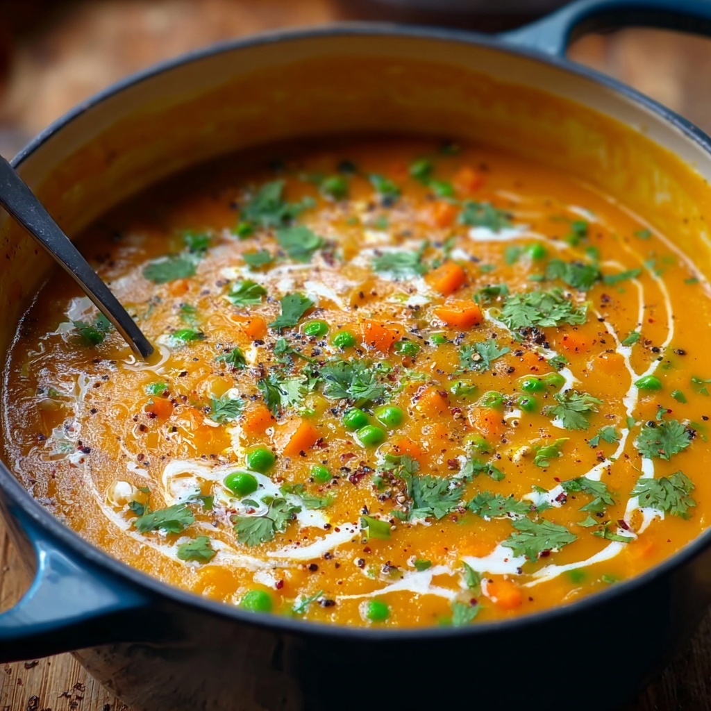 Spicy Carrot and Red Lentil Soup Recipe - Recipe Image