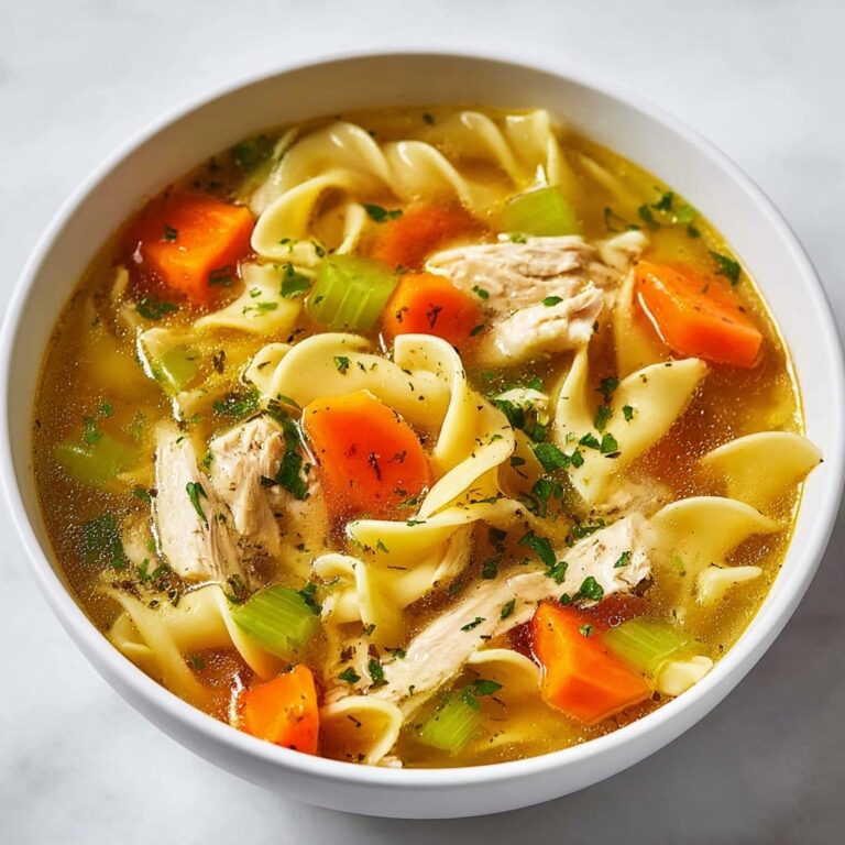 Comforting Chicken Noodle Soup Recipe