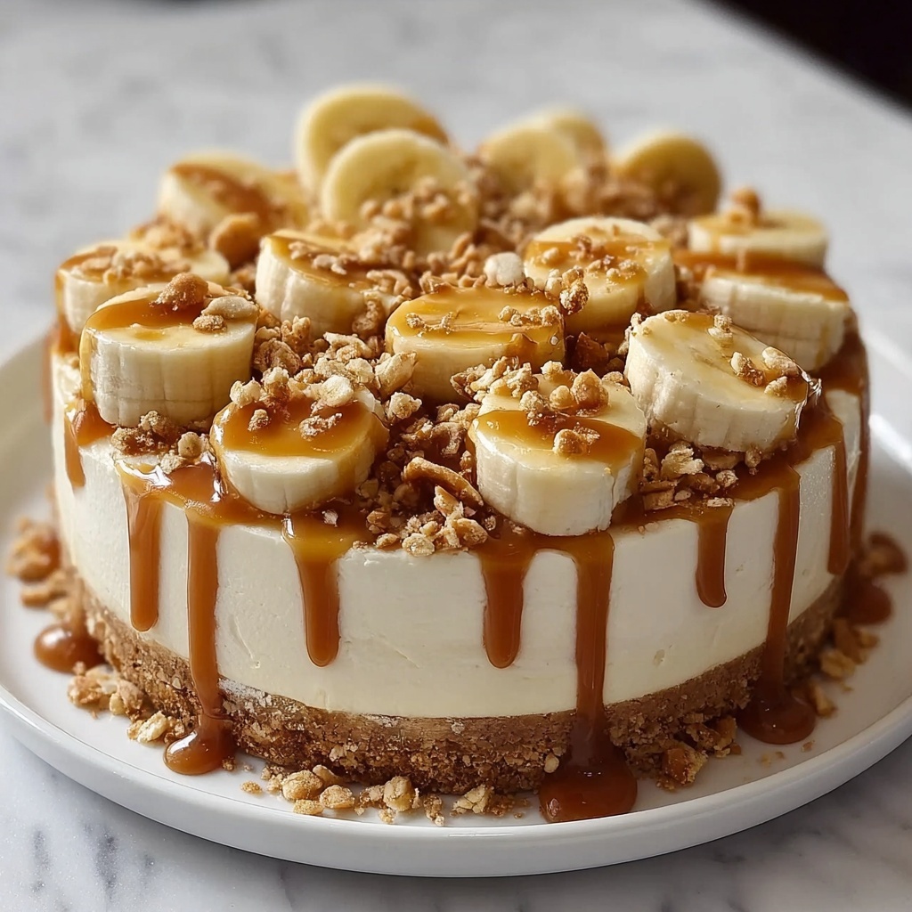 Banana Pudding Crunch Cheesecake Recipe - Recipe Image