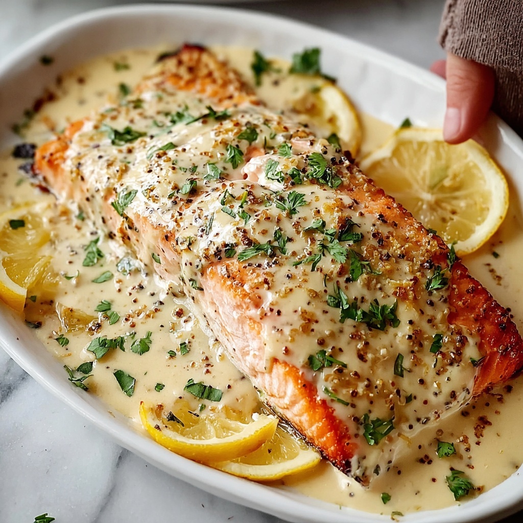 Baked Boursin Salmon Recipe - Recipe Image