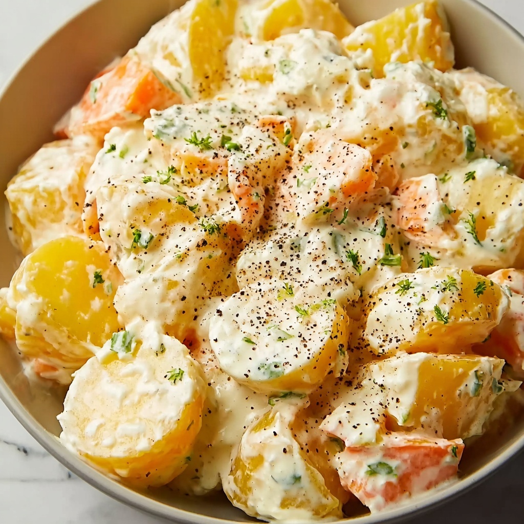 Classic Creamy Potato Salad Recipe - Recipe Image